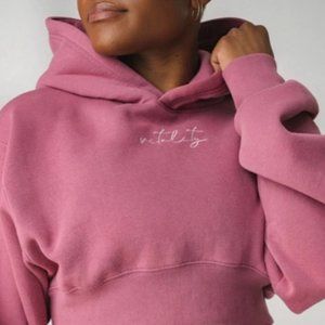 Balance Athletica Vitality Affirmation Hood in Rhodonite (Pink/Mauve) - Small